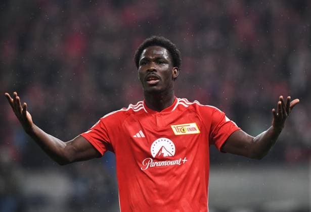 Football, Men, 2023 2024 season, UEFA Champions League Group C, Matchday 3 , 1 FC Union Berlin SSC Napoli, David Datro Fofana 1 FC Union Berlin , 24 10 2023, Copyright: xMatthiasxKochx