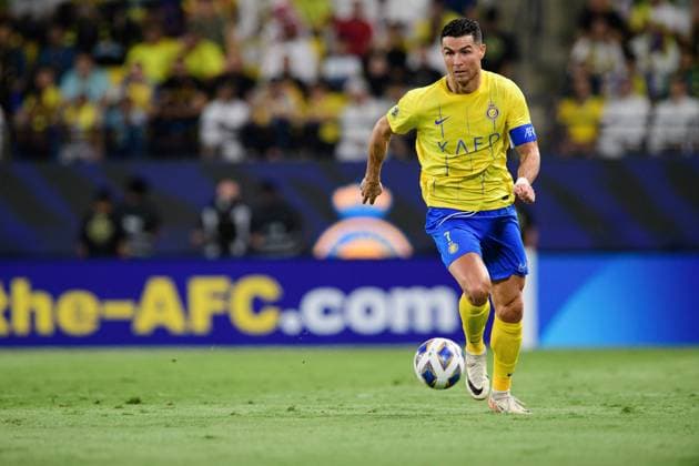 AFC Champions League 2023-24 MD3 Cristiano Ronaldo of Al-Nassr FC in action during the Match Day 3 of the AFC Champions League 2023-24 Group E between Al-Nassr FC (KSA) and Al Duhail SC (QAT) at Al Awwal Park on October 24, 2023 in Riyadh, Saudi Arabia. Riyadh Al Awwal Park Saudi Arabia  Copyright: xVictorxFrailex 2023.10.24_PSI03253.GS.MD3_VFR_5971