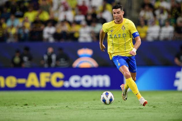 AFC Champions League 2023-24 MD3 Cristiano Ronaldo of Al-Nassr FC in action during the Match Day 3 of the AFC Champions League 2023-24 Group E between Al-Nassr FC (KSA) and Al Duhail SC (QAT) at Al Awwal Park on October 24, 2023 in Riyadh, Saudi Arabia. Riyadh Al Awwal Park Saudi Arabia  Copyright: xVictorxFrailex 2023.10.24_PSI03253.GS.MD3_VFR_5972