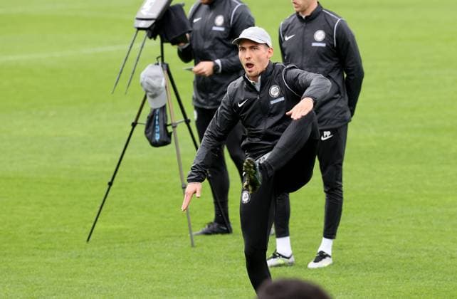 SOCCER - UEFA EL, Sturm vs Atalanta, preview GRAZ,AUSTRIA,25.OCT.23 - SOCCER - UEFA Europa League, SK Sturm Graz vs Atlanta Bergamo Calcio, preview, training Sturm. Image shows assistent coach Dominik Deutschl (Sturm).  GEPAxpictures xHansxOberlaender