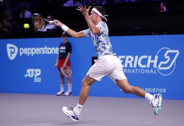 TENNIS - ATP, Tennis Herren Erste Bank Open VIENNA,AUSTRIA,25.OCT.23 - TENNIS - ATP World Tour, Erste Bank Open. Image shows Daniel Altmaier (GER).  GEPAxpictures xWalterxLuger