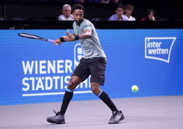 TENNIS - ATP, Tennis Herren Erste Bank Open VIENNA,AUSTRIA,25.OCT.23 - TENNIS - ATP World Tour, Erste Bank Open. Image shows Gael Monfils (FRA).  GEPAxpictures xWalterxLuger