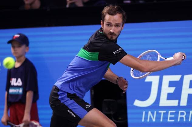 TENNIS - ATP, Tennis Herren Erste Bank Open VIENNA,AUSTRIA,25.OCT.23 - TENNIS - ATP World Tour, Erste Bank Open. Image shows Daniil Medvedev (RUS).  GEPAxpictures xWalterxLuger