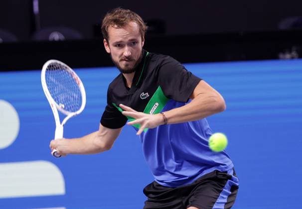 TENNIS - ATP, Tennis Herren Erste Bank Open VIENNA,AUSTRIA,25.OCT.23 - TENNIS - ATP World Tour, Erste Bank Open. Image shows Daniil Medvedev (RUS).  GEPAxpictures xWalterxLuger