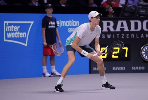TENNIS - ATP, Tennis Herren Erste Bank Open VIENNA,AUSTRIA,25.OCT.23 - TENNIS - ATP World Tour, Erste Bank Open. Image shows Jannik Sinner (ITA).  GEPAxpictures xWalterxLuger