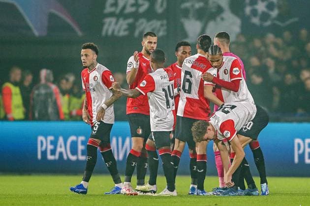 ROTTERDAM, 25-10-2023, Stadium de Kuip, UEFA Champions League, 2023 2024, Group stage, Feyenoord - Lazio, Feyenoord - Lazio  x22893571x Copyright: