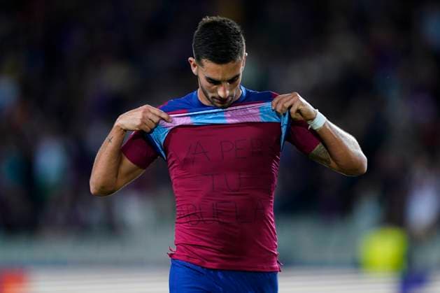 ESP: FC Barcelona, Barca FC Shakhtar Donestz. UEFA Champions League match, Group H, date 3 Ferran Torres of FC Barcelona celebrates his goal during the UEFA Champions League match, Group H, between FC Barcelona and FC Shakhtar Donestz played at Lluis Companys Stadium on October 25, 2023 in Barcelona, Spain. kpng Copyright: xSergioxRuizx xPRESSINPHOTOx PS_231025_024