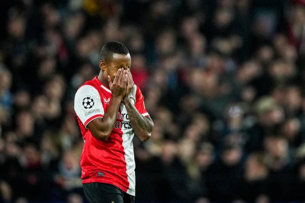 UEFA Champions League: Feyenoord v SS Lazio Rotterdam - Igor Paixao of Feyenoord during the 3rd leg of the UEFA Champions League group stage between Feyenoord v SS Lazio at Stadion Feijenoord De Kuip on 25 October 2023 in Rotterdam, The Netherlands. Copyright: xTomxBodex