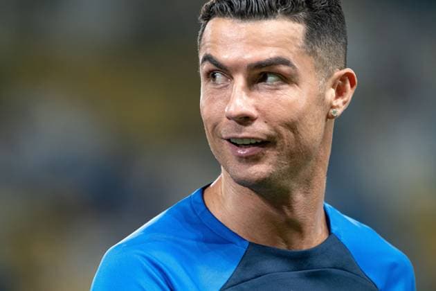 AFC Champions League 2023-24 MD3 Cristiano Ronaldo of Al-Nassr FC looks on prior the Al-Nassr FC (KSA) vs Al Duhail SC (QAT) Match Day 3 of the AFC Champions League 2023-24 Group E at Al Awwal Park on October 24, 2023 in Riyadh, Saudi Arabia. Riyadh Al Awwal Park Saudi Arabia  Copyright: xVictorxFrailex 2023.10.24_PSI03253.GS.MD3_VFR_4940