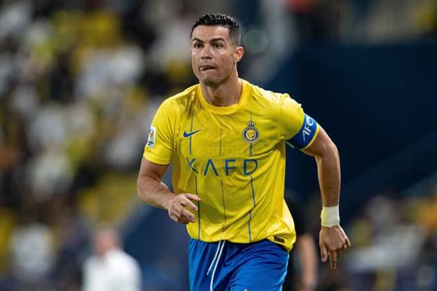 AFC Champions League 2023-24 MD3 Cristiano Ronaldo of Al-Nassr FC in action during the Al-Nassr FC (KSA) vs Al Duhail SC (QAT) Match Day 3 of the AFC Champions League 2023-24 Group E at Al Awwal Park on October 24, 2023 in Riyadh, Saudi Arabia. Riyadh Al Awwal Park Saudi Arabia  Copyright: xVictorxFrailex 2023.10.24_PSI03253.GS.MD3_VFR_5214