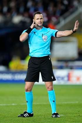 FC Barcelona, Barca v FC Shakhtar Donetsk: Group H - UEFA Champions League 2023 24 Referee Ivan Kruzliak during the UEFA Champions League match between FC Barcelona and FC Shakhtar Donetsk at Estadi Olimpic Lluis Companys on October 25, 2023 in Barcelona, Spain. Barcelona Spain  Copyright: xJosexBretonx originalFilename:breton-fcbarcel231025_npye6.jpg