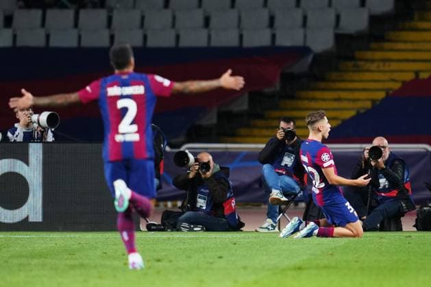 Sport Bilder des Tages Editorial use only FC Barcelona, Barca - FC Shakhtar Donestz, UEFA Champions League match, Group H, date 3. Football, Lluis Companys Stadium, Barcelona, Spain - 25 Oct 2023 Editorial use only  Copyright: xBaguxBlanco Shutterstockx 14166580t