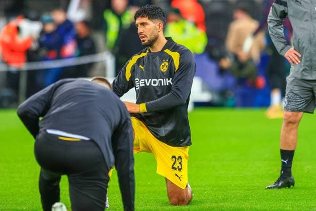 Newcastle United v Borussia Dortmund UEFA Champions League Emre Can of Borussia Dortmund during the UEFA Champions League Group F match at St. James s Park, Newcastle Copyright: xRossxJohnstonx FIL-19154-0036 UK Newspapers OUT