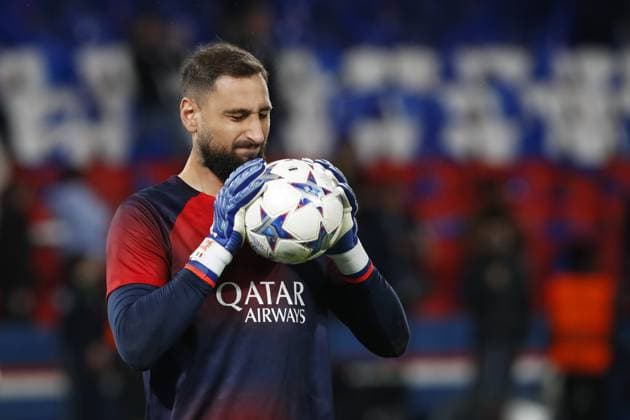 Gianluigi Donnarumma (PSG) FOOTBALL : Paris Saint Germain Vs Milan AC - Ligue des Champions - 25 10 2023 MichaelBaucher Panoramic 