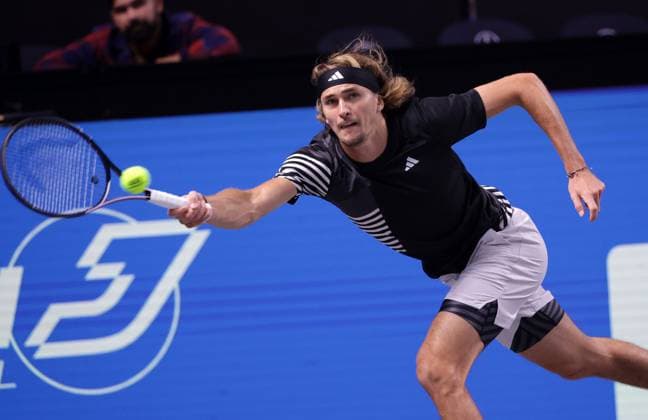 TENNIS - ATP, Tennis Herren Erste Bank Open VIENNA,AUSTRIA,25.OCT.23 - TENNIS - ATP World Tour, Erste Bank Open. Image shows Alexander Zverev (GER).  GEPAxpictures xWalterxLuger