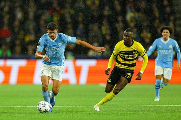 Football, CL, Young Boys Bern - Manchester City