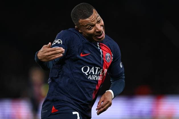 Db Parigi 25 10 2023 - Champions League Paris Saint Germain-Milan foto Daniele Buffa Image nella foto: esultanza gol Kylian Mbappe™ 