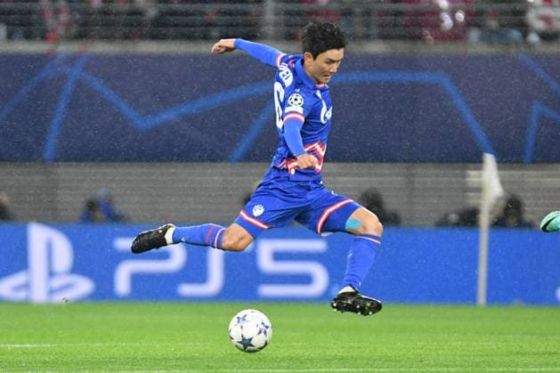 In beom Hwang FK Red Star Belgrade RB Leipzig vs FK Red Star Belgrade, Football, Champions League, Preliminary Round, Matchday 3, Season 2023 2024, 25 10 2023 DFB DFL REGULATES PROHIBIT ANY USE OF PHOTOGRAPHS AS IMAGE SEQUENCES AND OR QUASI VIDEO RB Leipzig vs FK Red Star Belgrade, Football, Champions League, Preliminary Round, Matchday 3, Season 2023 2024, 25 10 2023 Leipzig Copyright: xEibner-Pressefoto BertxHarzerx EP_BHR