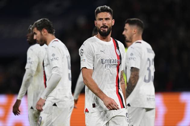 Db Parigi 25 10 2023 - Champions League Paris Saint Germain-Milan foto Daniele Buffa Image nella foto: Olivier Giroud 