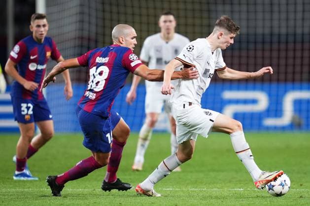 Editorial use only FC Barcelona, Barca - FC Shakhtar Donestz, UEFA Champions League match, Group H, date 3. Football, Lluis Companys Stadium, Barcelona, Spain - 25 Oct 2023 Editorial use only  Copyright: xBaguxBlanco Shutterstockx 14166580am
