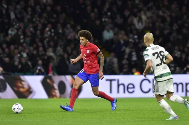 Celtic v Atletico Madrid UEFA Champions League Axel Witsel of Atletico Madrid during the UEFA Champions League Group E match at Celtic Park, Glasgow Copyright: xJamiexJohnstonx FIL-19153-0161 UK Newspapers OUT