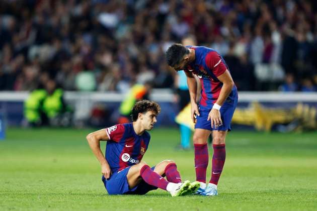 Joao Felix (Barcelona), OCTOBER 25, 2023 - Football Soccer : UEFA Champions League Group H match between FC Barcelona, Barca 2-1 Shakhtar Donetsk at the Estadi Olimpic Lluis Companys in Barcelona, Spain. Noxthirdxpartyxsales  (233639524)