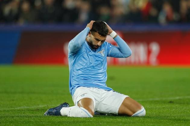 Taty Castellanos (Lazio), OCTOBER 25, 2023 - Football Soccer : Castellanos regret after miss shot during UEFA Champions League Group stage Group E match between Feyenoor 3-1 SS Lazio at the Stadion Feijenoord De Kuip in Rotterdam, Netherlands. Noxthirdxpartyxsales  (233660589)