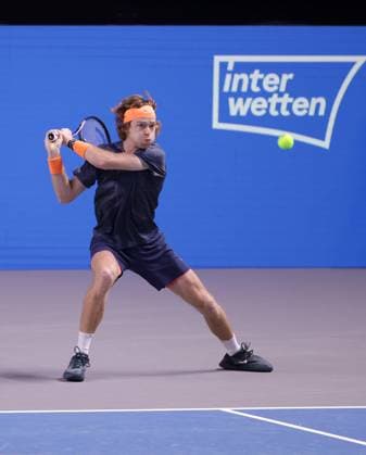TENNIS - ATP, Tennis Herren Erste Bank Open VIENNA,AUSTRIA,26.OCT.23 - TENNIS - ATP World Tour, Erste Bank Open. Image shows Andrey Rublev (RUS).  GEPAxpictures xWalterxLuger