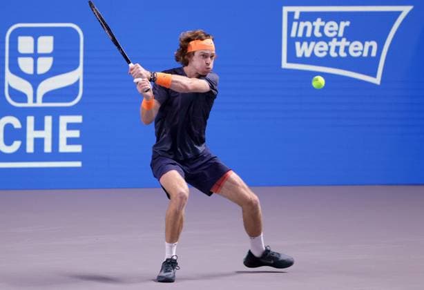 TENNIS - ATP, Tennis Herren Erste Bank Open VIENNA,AUSTRIA,26.OCT.23 - TENNIS - ATP World Tour, Erste Bank Open. Image shows Andrey Rublev (RUS).  GEPAxpictures xWalterxLuger