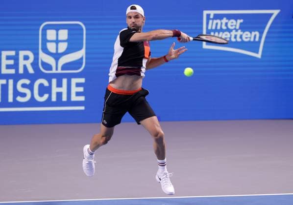 TENNIS - ATP, Tennis Herren Erste Bank Open VIENNA,AUSTRIA,26.OCT.23 - TENNIS - ATP World Tour, Erste Bank Open. Image shows Grigor Dimitrov (BUL).  GEPAxpictures xWalterxLuger