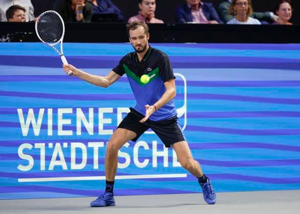 Daniil Medvedev Tennis ERSTE BANK OPEN 2023 ATP 500 Stadthalle Wien Oesterreich 26 October 2023 Copyright: xJuergenxHasenkopfx