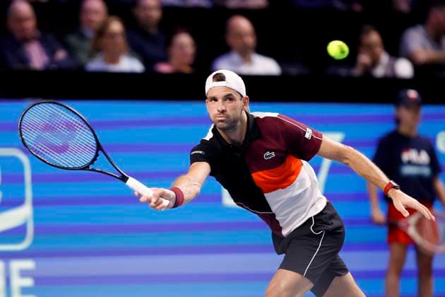 Grigor Dimitrov Tennis ERSTE BANK OPEN 2023 ATP 500 Stadthalle Wien Oesterreich 26 October 2023 Copyright: xJuergenxHasenkopfx