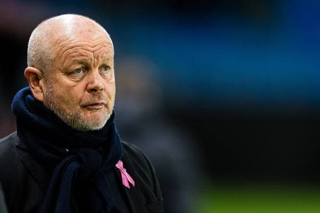 231026 Per Mathias Hogmo, head coach of Häcken, ahead of the UEFA Europa League football match between Molde and Häcken on October 26, 2023 in Molde Photo Marius Simensen BILDBYRAN Cop 238 bbeng football fotboll fotboll häcken molde uefa uefa europa league  Copyright: MARIUSxSIMENSEN BB231026BB442