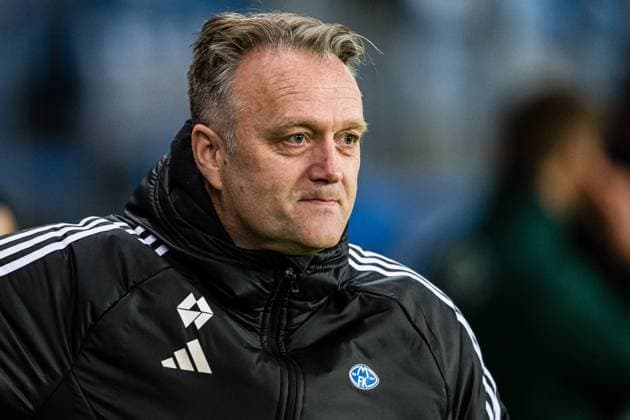 231026 Erling Moe, head coach of Molde, ahead of the UEFA Europa League football match between Molde and Häcken on October 26, 2023 in Molde Photo Marius Simensen BILDBYRAN Cop 238 bbeng football fotball fotboll häcken molde uefa uefa europa league  Copyright: MARIUSxSIMENSEN BB231026BB443