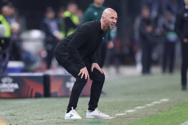 SOCCER - UEFA EL, Sturm vs Atalanta GRAZ,AUSTRIA,26.OCT.23 - SOCCER - UEFA Europa League, SK Sturm Graz vs Atalanta Bergamo Calcio. Image shows head coach Christian Ilzer (Sturm).  GEPAxpictures xChrisxBauer