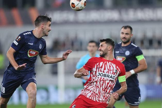 TSC BACKA TOPOLA vs FREIBURG VINCENZO GRIFO football TSC Backa Topola vs Freiburg UEFA Europa league TSC arena stadium, Backa Topola, Serbia 26.10.2023 Foto: FOOTBALL, UEFA CONFERENCE LEAGUE, TSC BACKA TOPOLA, FREIBURG Backa Topola TSC Arena Serbia Copyright: xMarkoxMetlas xMNxPressx