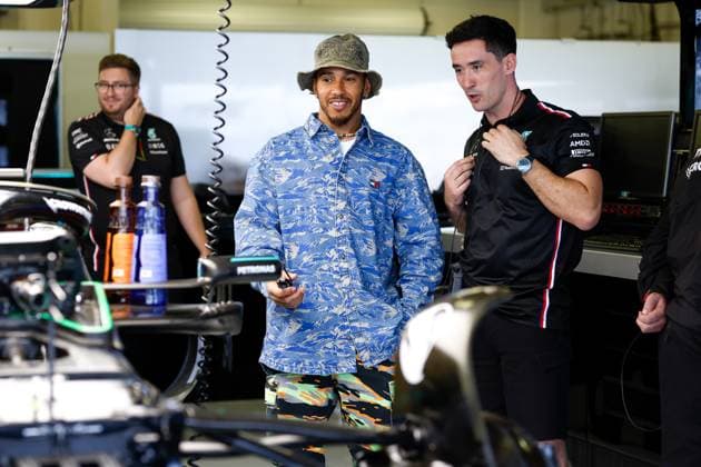 44 Lewis Hamilton GBR, Mercedes AMG Petronas F1 Team , F1 Grand Prix of Mexico at Autodromo Hermanos Rodriguez on October 26, 2023 in Mexico City, Mexico Photo by HOCH ZWEI Mexico City Mexico