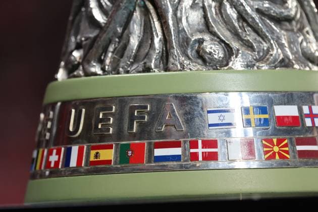 GER, UEFA EL Bayer 04 Leverkusen GER vs Qarabag Agdam AZE 26 10 2023, BayArena, Leverkusen, Europalegue, group phase, matchday 3, GER, UEFA EL Bayer 04 Leverkusen GER vs Qarabag Agdam AZE , in the picture the cup nordphotoxGmbHx xMeuter nph00351