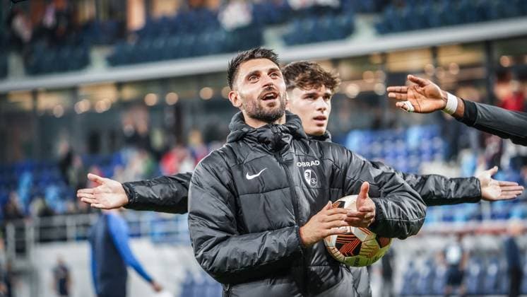 Vincenzo Grifo 32 SC Freiburg 26 10 2023 Backa Topola, Serbia FK TSC Backa Topola vs SC Freiburg UEFA EUROPA LEAGUE 2023 2024 TSC Arena Backa Topolya, Soccer, Men