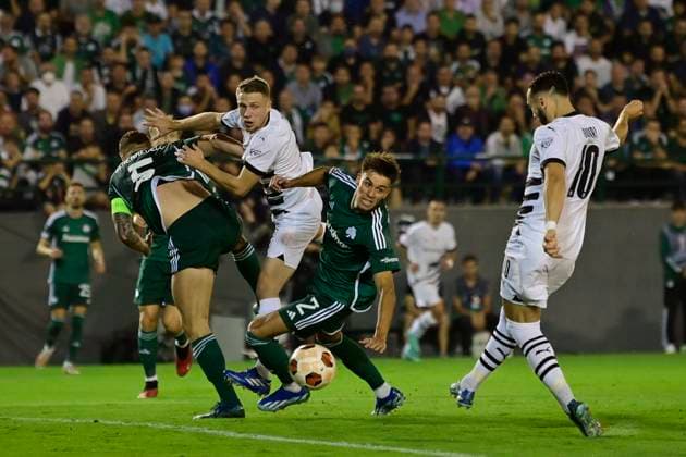 Football, EL, Panathinaikos Athens - Stade Rennes