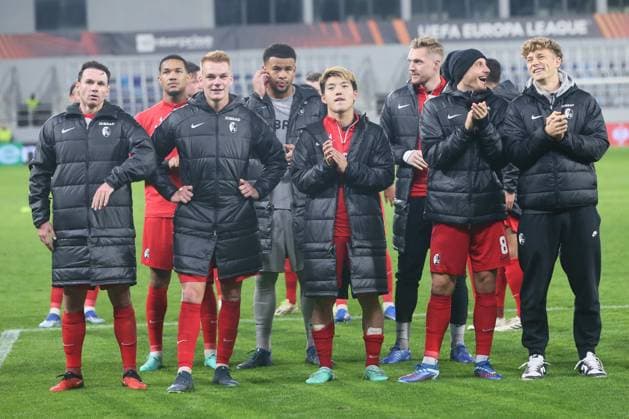 TSC BACKA TOPOLA vs FREIBURG fudbaler TSC Backa Topola na utakmici UEFA Lige Evropa protiv Frajburga na stadionu TSC arena, Backa Topola 26.10.2023. godine Foto: Fudbal, TSC Backa Topola, UEFA Liga Evropa, Frajburg Backa Topola TSC Arena Serbia Copyright: xMarkoxMetlas xMNxPressx