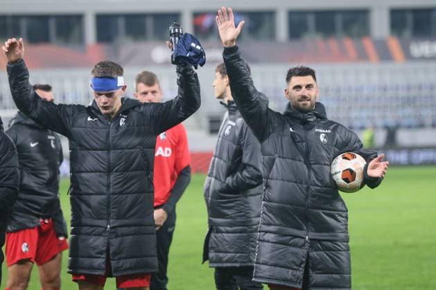 TSC BACKA TOPOLA vs FREIBURG fudbaler TSC Backa Topola na utakmici UEFA Lige Evropa protiv Frajburga na stadionu TSC arena, Backa Topola 26.10.2023. godine Foto: Fudbal, TSC Backa Topola, UEFA Liga Evropa, Frajburg Backa Topola TSC Arena Serbia Copyright: xMarkoxMetlas xMNxPressx