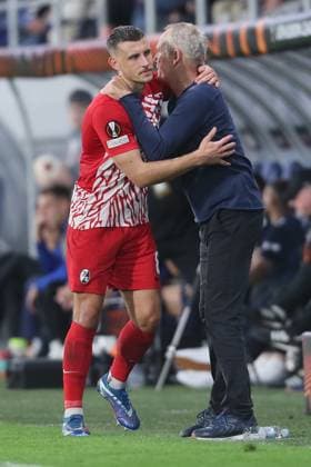 TSC BACKA TOPOLA vs FREIBURG fudbaler TSC Backa Topola na utakmici UEFA Lige Evropa protiv Frajburga na stadionu TSC arena, Backa Topola 26.10.2023. godine Foto: Fudbal, TSC Backa Topola, UEFA Liga Evropa, Frajburg Backa Topola TSC Arena Serbia Copyright: xMarkoxMetlas xMNxPressx