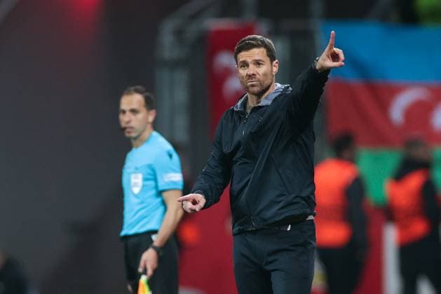 26 10 2023, football, 2023 2024 season, UEFA Europa League, group stage, matchday 3, Bayer 04 Leverkusen Qarabag Agdam, head coach Xabi Alonso Bayer 04 Leverkusen , Leverkusen BayArena NRW Germany xRHR PHOTO ENx Copyright: DennisxEwert RHR-FOTOx RHR-FOTO DE