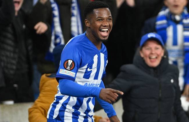 Brighton v AFC Ajax UEFA Europa League Football, Amex Stadium, Brighton, Sussex, United Kingdom - 26 Oct 2023  Copyright: xLizxFinlayson TPI Shutterstockx 14168636t