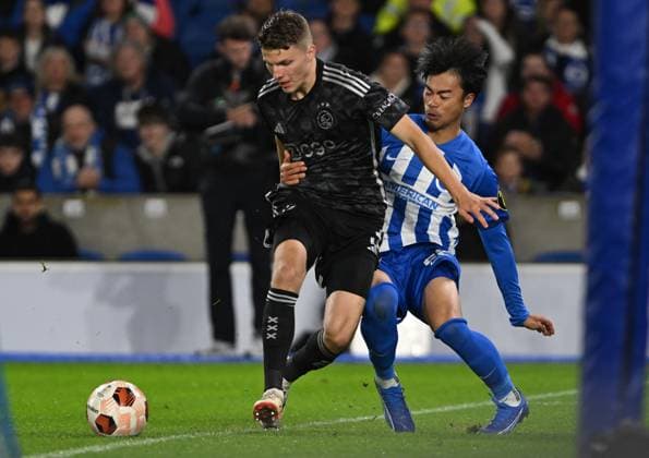 Brighton v AFC Ajax UEFA Europa League Football, Amex Stadium, Brighton, Sussex, United Kingdom - 26 Oct 2023  Copyright: xLizxFinlayson TPI Shutterstockx 14168636ak