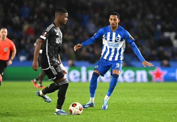 Brighton v AFC Ajax UEFA Europa League Football, Amex Stadium, Brighton, Sussex, United Kingdom - 26 Oct 2023  Copyright: xLizxFinlayson TPI Shutterstockx 14168636ab