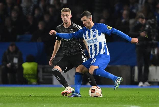 Brighton v AFC Ajax UEFA Europa League Football, Amex Stadium, Brighton, Sussex, United Kingdom - 26 Oct 2023  Copyright: xLizxFinlayson TPI Shutterstockx 14168636w