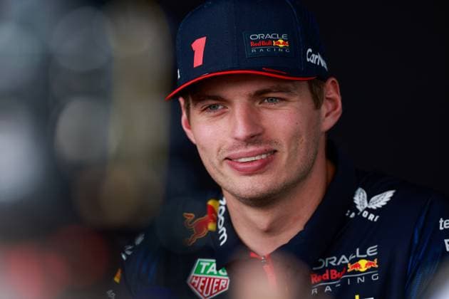 VERSTAPPEN Max (ned), Red Bull Racing RB19, portrait during the 2023 Formula 1 Grand Premio de la Ciudad de Mexico, 19th round of the 2023 Formula One World Championship, WM, Weltmeisterschaft from October 27 to 29, 2023 on the Autodromo Hermanos Rodriguez, in Mexico City, Mexico - F1 - MEXICO CITY GRAND PRIX 2023 DPPI Panoramic  F12023GP20MEX_JK214274