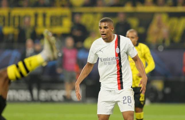 Photo Malick THIAW Milan Football Champions League Wed 04 10 2023 Borussia Dortmund AC Milan